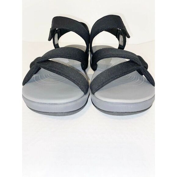 Clarks Cloud Steppers Black Size 9.5M - Picture 3 of 7